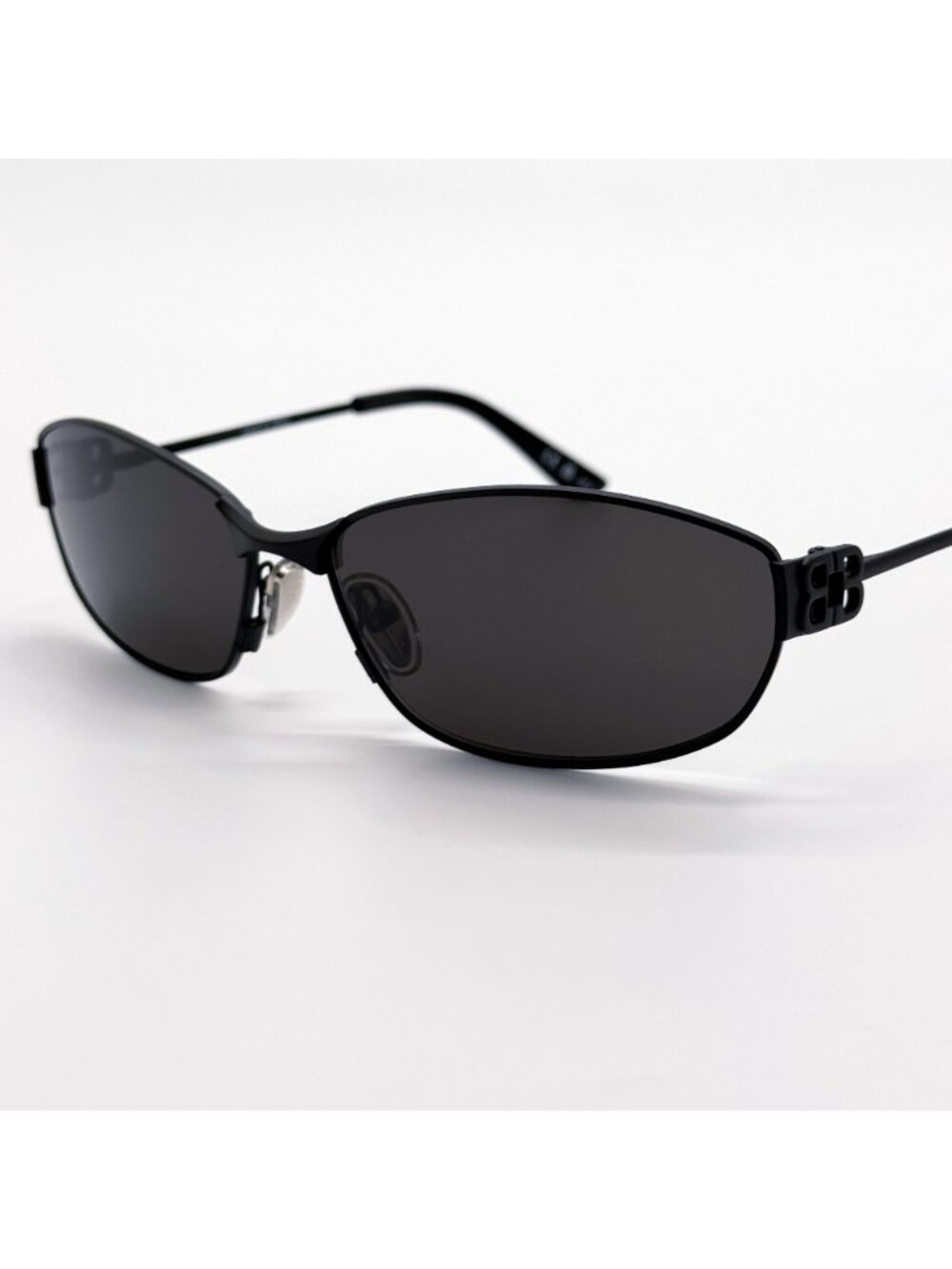 NEW BALENCIAGA BB0336S 001 SUNGLASSES BLACK WOMEN EYEWEAR BALENCIAGA - Picture 7 of 10